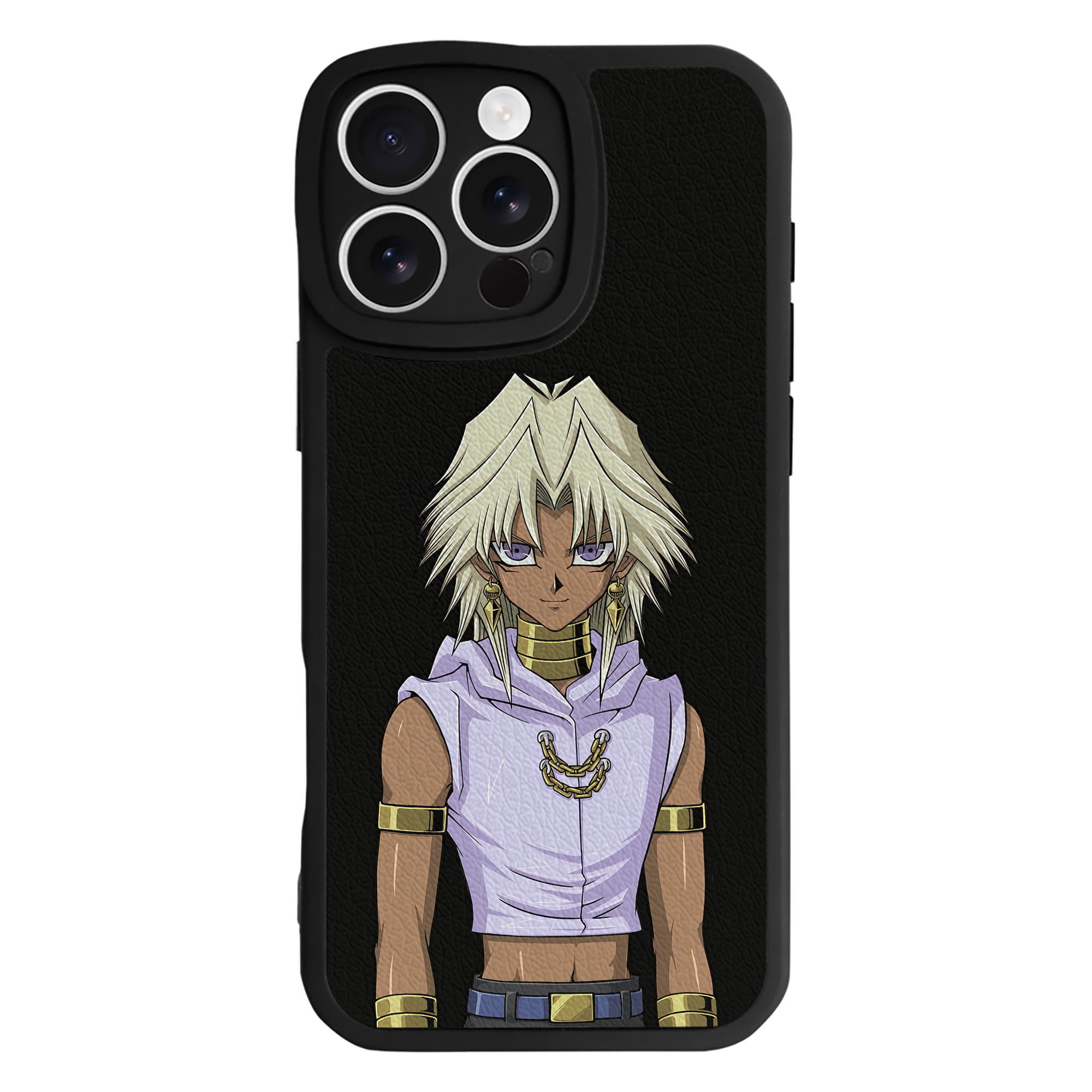 遊☆戯☆王 Yu-Gi-Oh! 【iPhone 16シリーズ対応】シリコンスマホケース（レザー調） 材質：シリコン
